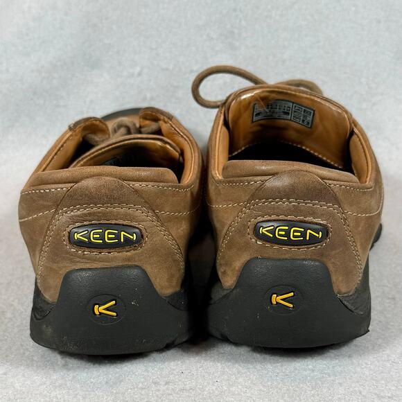 Keen Portsmouth II Mens Casual Brown Leather Shoes Size 8 Hiking - Picture 5 of 12
